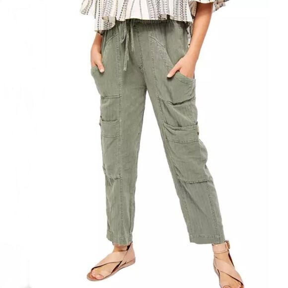 Free People Feelin' Good Cargo Pants - Picture 2 of 5